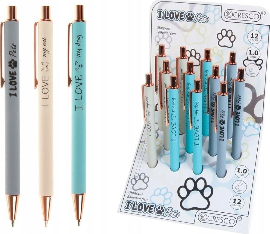 Długopis I Love Pets (12szt)
