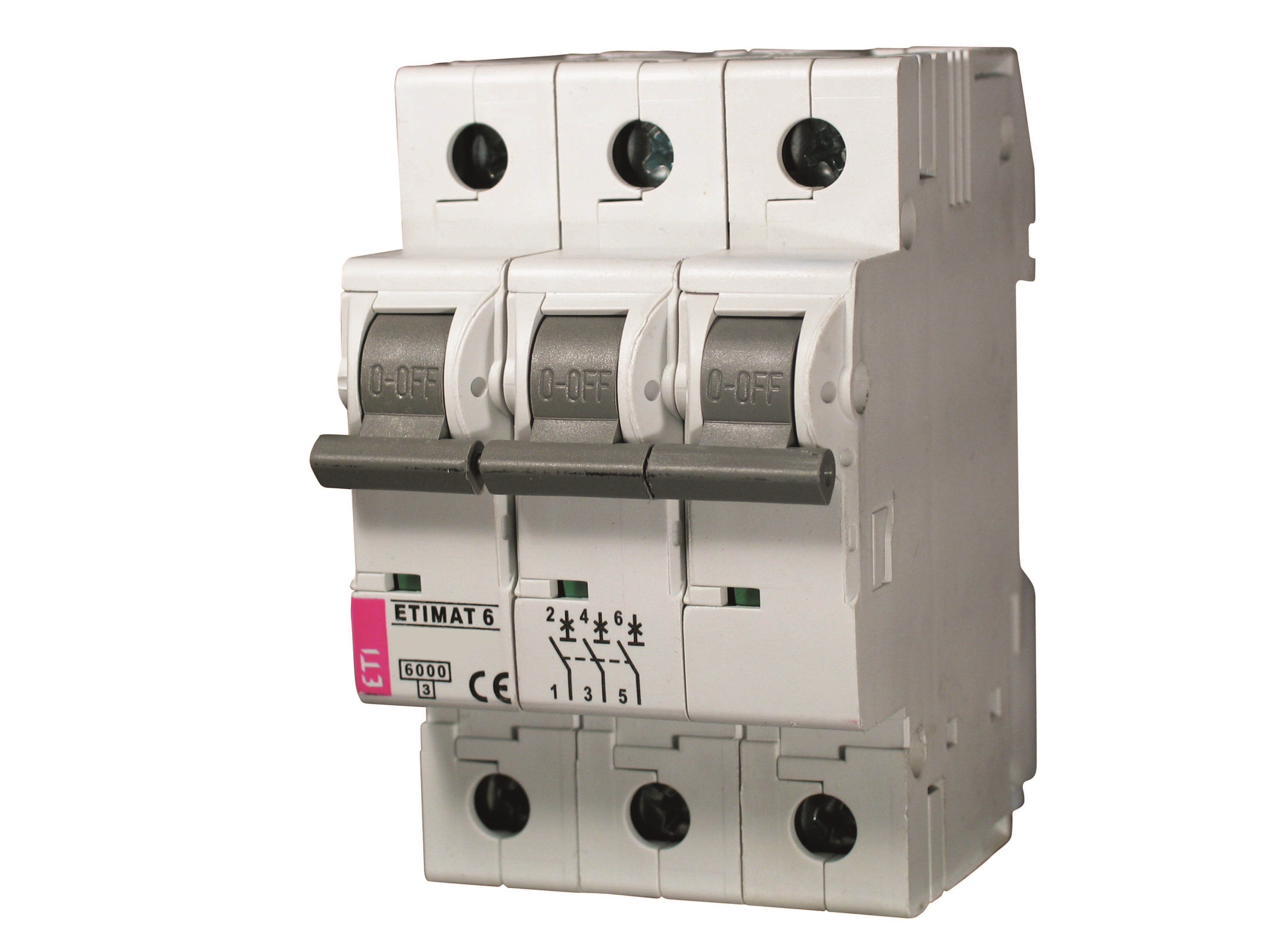 Eti-Polam Wyłącznik nadprądowy ETIMAT 6 3p 6kA B25 - 002115518