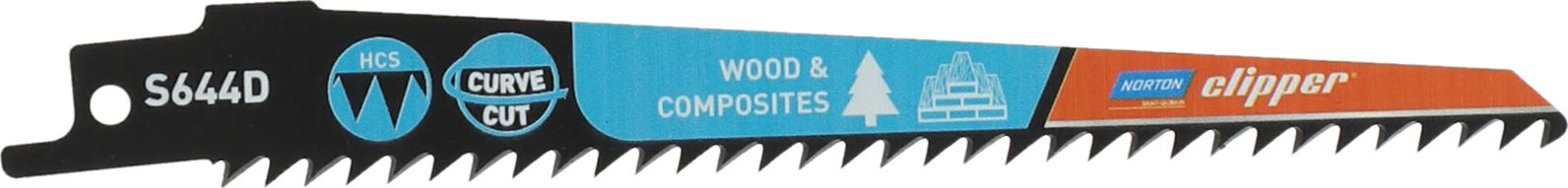 Norton Clipper NORTON BRZESZCZOT S644D 152mm /2szt. MIĘKKIE DREWNO, DREWNO BUDOWLANE N70184608363