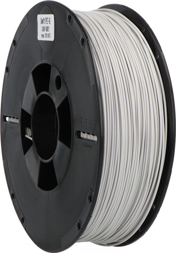 Print-me Filament Print-Me Swift PETG 1,75mm 1kg - Light Grey}