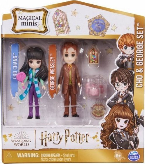 Figurka Spin Master Wizarding World Lalka Cho, George 3" 2pak 6064901 Spin Master