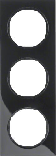 Berker Ramka potrójna R.3 czarna (10132245)