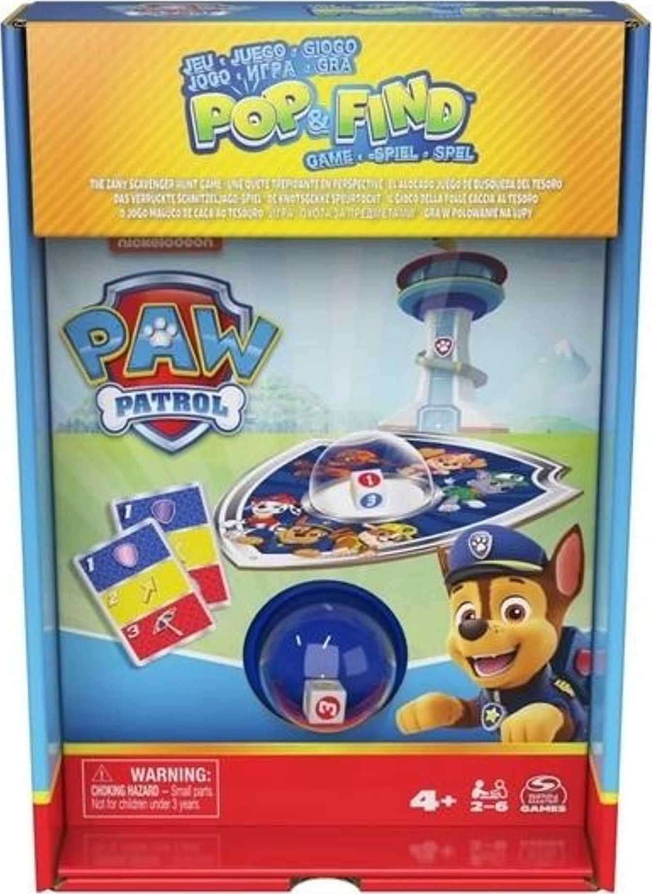 Spin Master PAW PATROL GRA POLOWANIE 6067833 PUD6