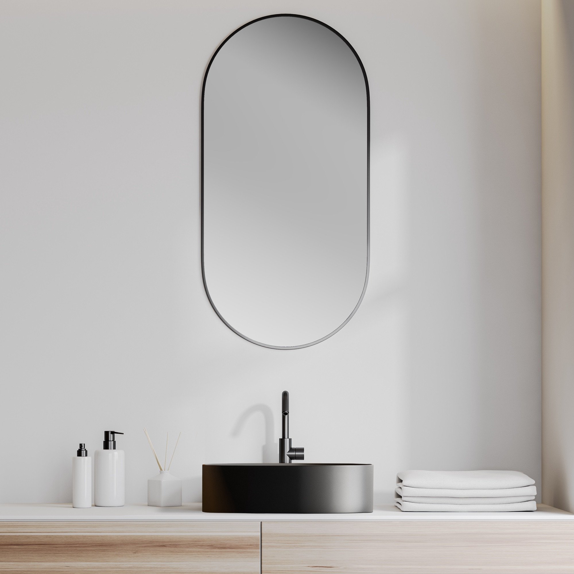 CERAMIC BASIN ACV8041 52CM BLACK