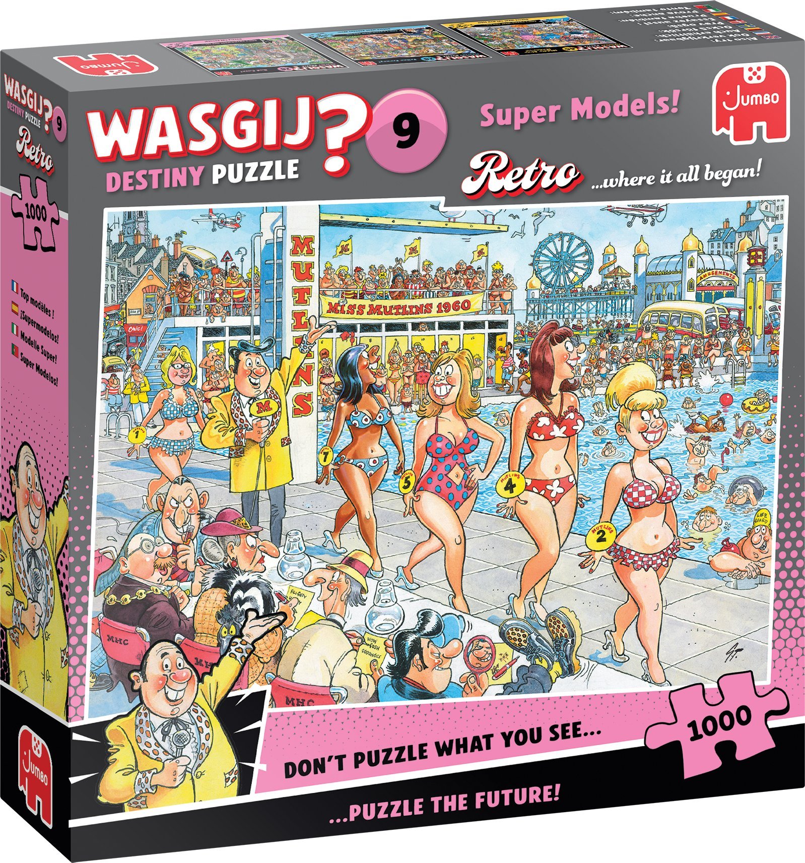TMT Puzzle 1000 Wasgij Retro Modelki 02828