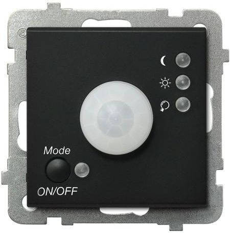 Ospel Elektroniczny czujnik ruchu Sonata czarny metalik (ŁP-16R/m/33)