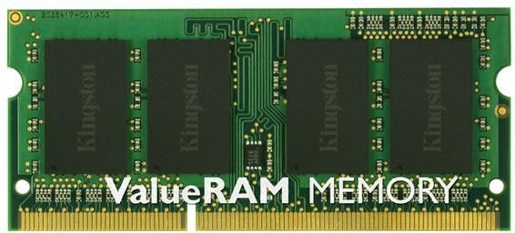 Pamięć do laptopa Kingston ValueRAM, SODIMM, DDR3, 2 GB, 1600 MHz, CL11 (KVR16S11S6/2)