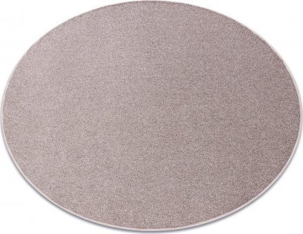 Dywany Łuszczów DYWAN koło EXCELLENCE brudny róż 407 gładki, melanż, koło 170 cm