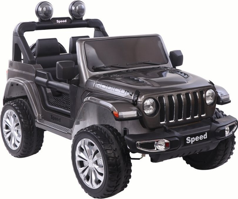 Lean Cars Pojazd Na Akumulator FT-938 Srebrny Lakierowany 4x4