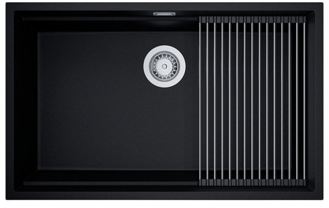 Zlewozmywak GLOBALO Miralio 80.1 Black/IX one size