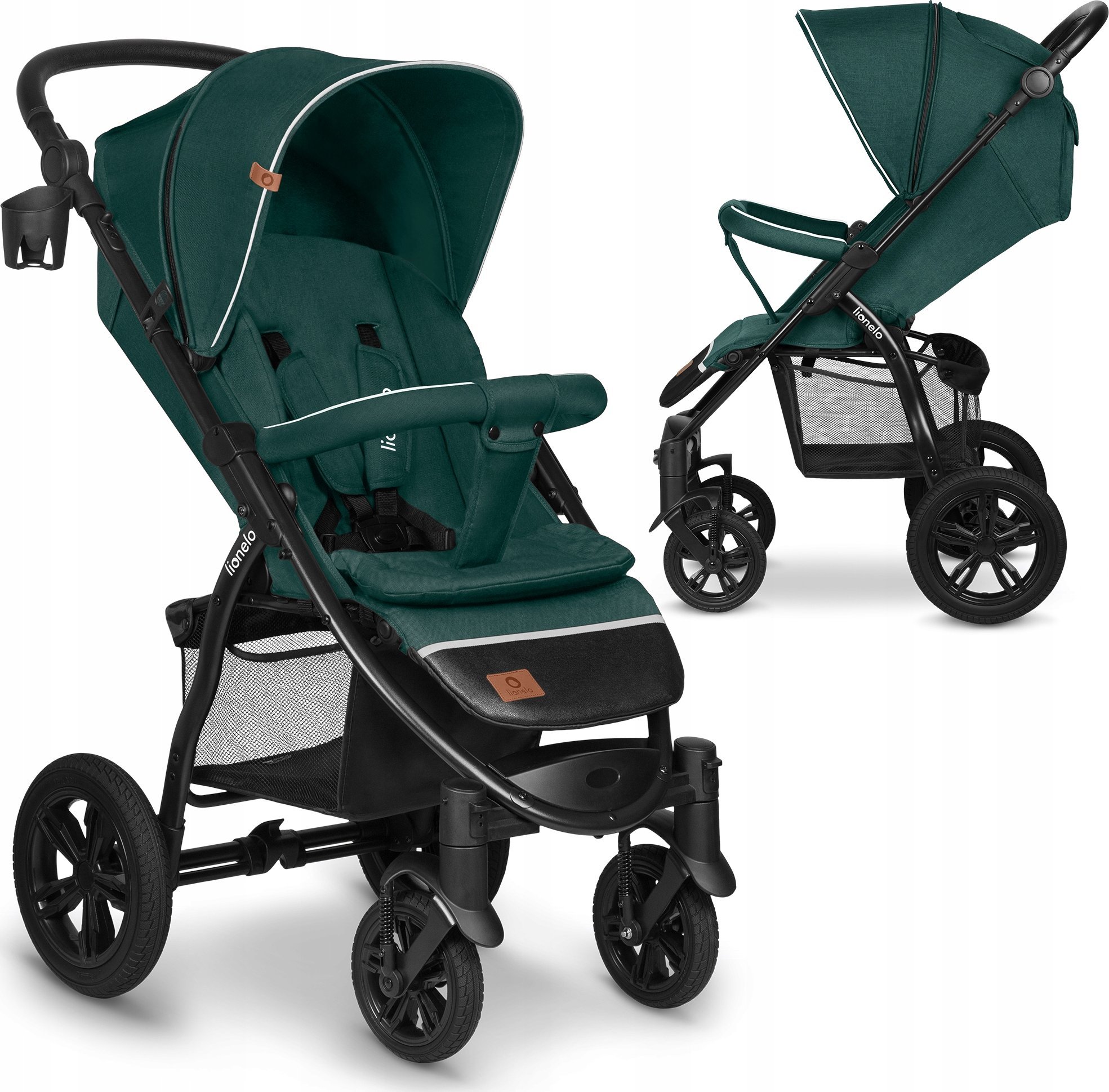 Wózek Lionelo Wózek spacerowy Annet Tour Green Turquoise