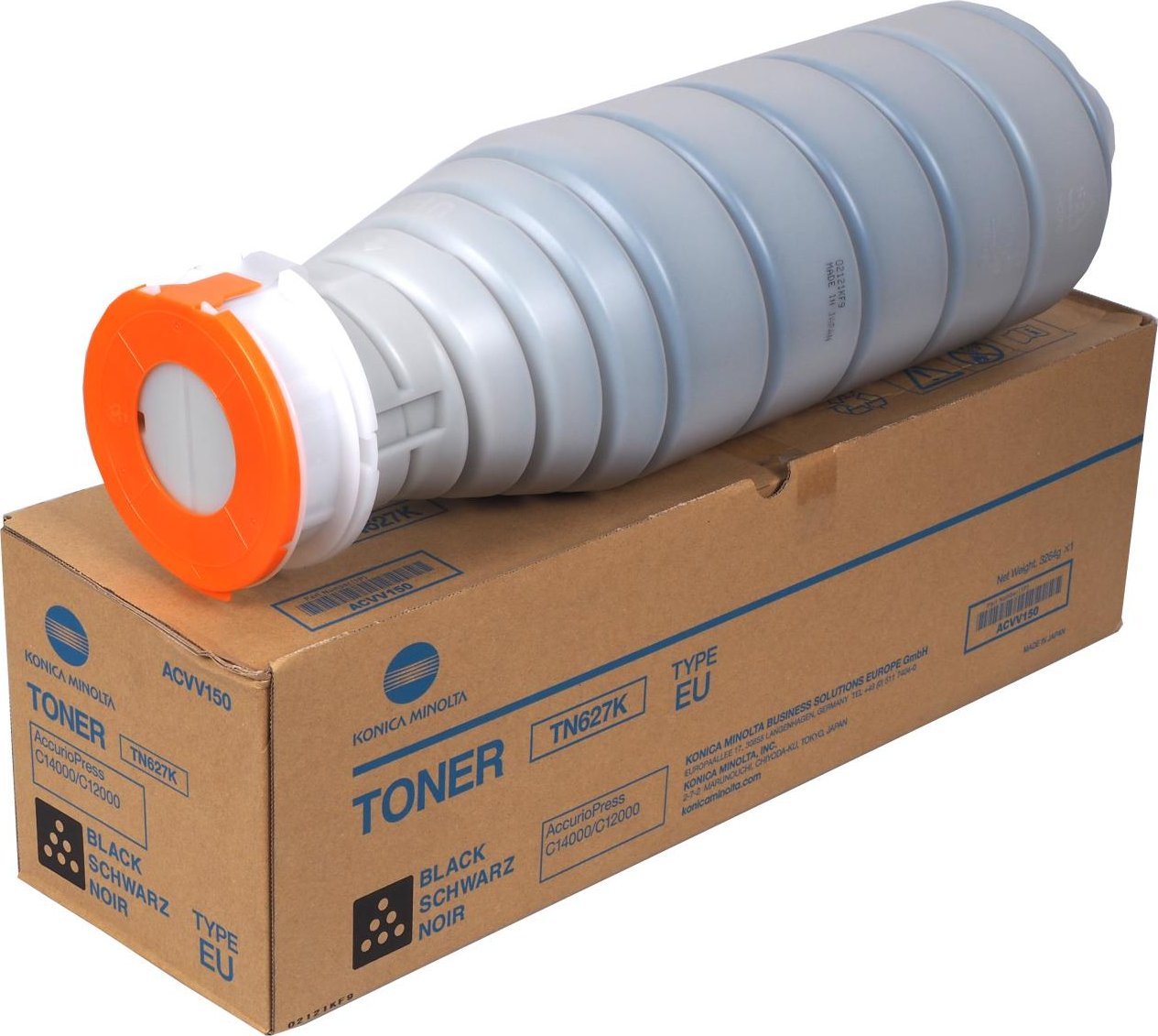 Toner Konica Minolta Konica-Minolta KonicaMinolta Toner TN-627 TN627 Black Schwarz (ACVV150)
