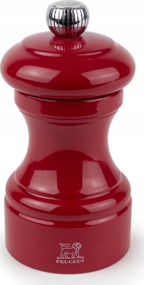 Młynek do przypraw Peugeot Peugeot Bistro salt mill 10 cm passion red lacquered wood