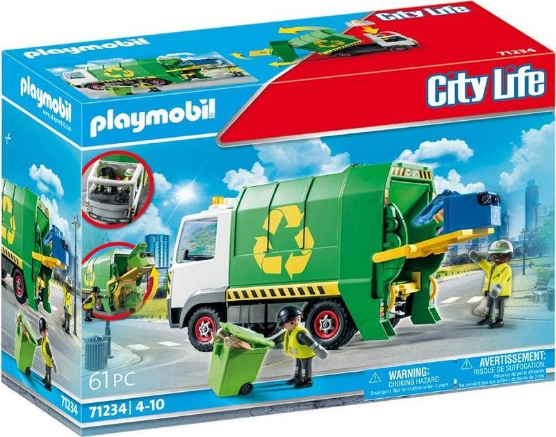 Playmobil Playmobil City Life Śmieciarka 71234