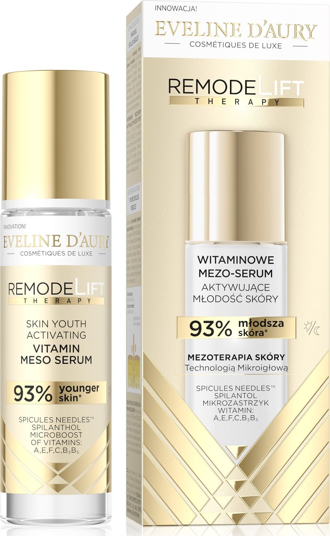 Eveline Witaminowe mezo-serum aktywujące młodość skóry 30ml
