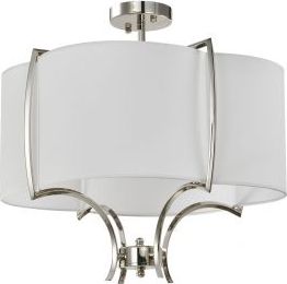 Lampa wisząca Cosmo Light Nowoczesna lampa wisząca LED Ready biała CosmoLight FARO P04046NI