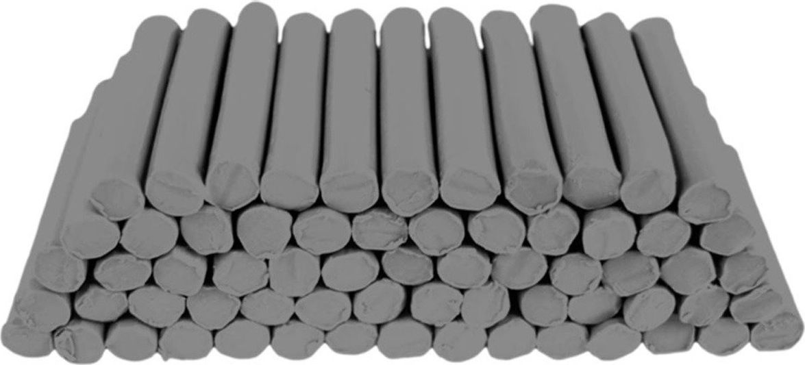 Mona MONA Plastelina Szkolna w Laseczkach Okrągła Luz Szara 1 kg uniwersalny