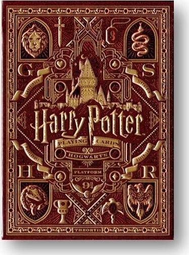 Bicycle Karty Harry Potter talia czerwona