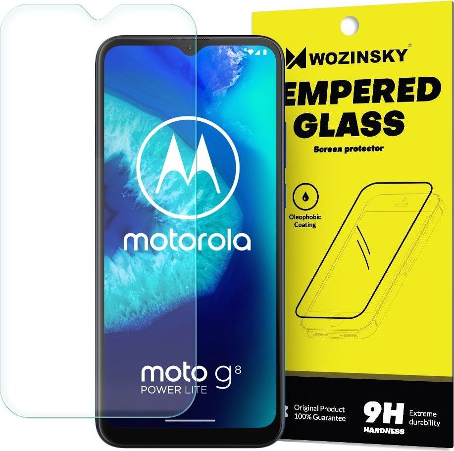 Hurtel Tempered Glass szkło hartowane 9H Motorola Moto G8 Power Lite (opakowanie koperta)
