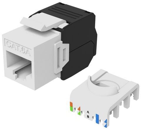 Equip Keystone Jack ungeschirmt Cat.6A Werkzeugf.8er Set ws