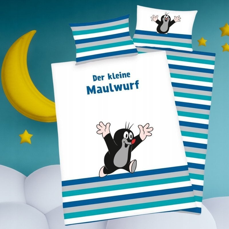 *****Pościel z Krecikiem 40x60+100x135 49387