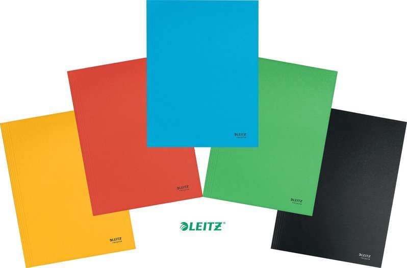 Leitz Teczka kartonowa Recycle* A4, CZERWONY