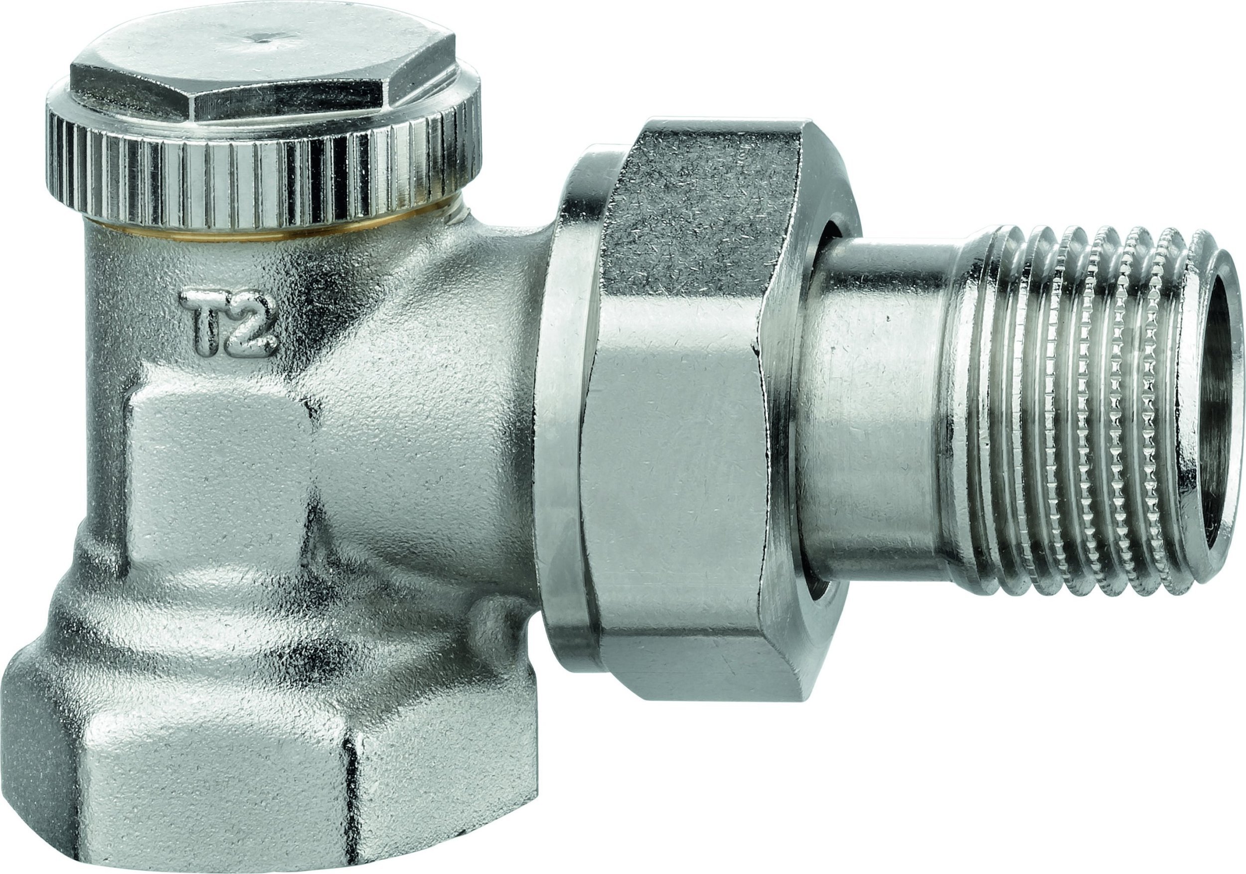 Zawór Regutec F odcinający kątowy 1/2