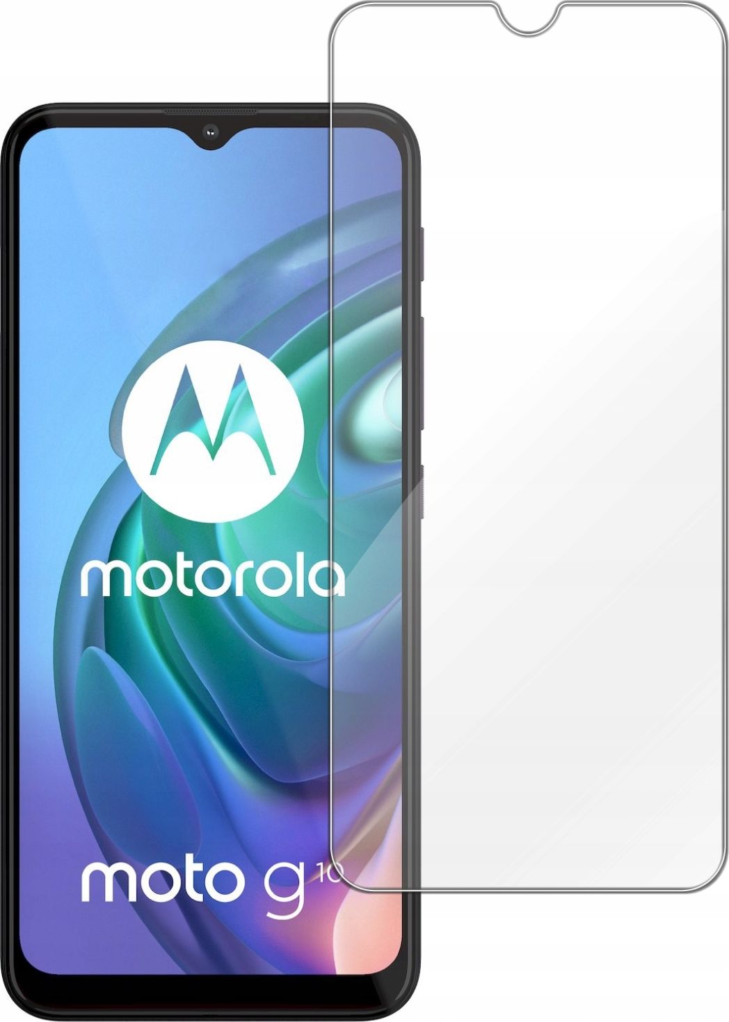 etumi Szkło Hartowane 9H Do Motorola Moto G10 Szybka Szkiełko Ochronne Na Ekran Twarde Płaskie Przód / Ochrona Matrycy Telefonu Glas0164