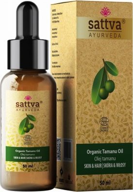 OLEJ DO CIAŁA I WŁOSÓW TAMANU ECO 50 ml - SATTVA (AYURVEDA)