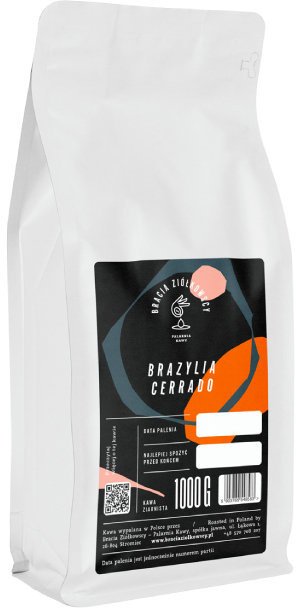 Kawa ziarnista Bracia Ziółkowscy Brazylia Cerrado 1 kg