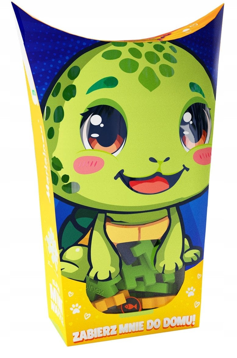 *****Klocki wafle mini PocketPets Żółw 06989