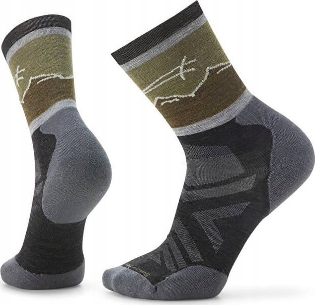 Smartwool U'S Athlete Edition Approach Crew Socks, 003, M
