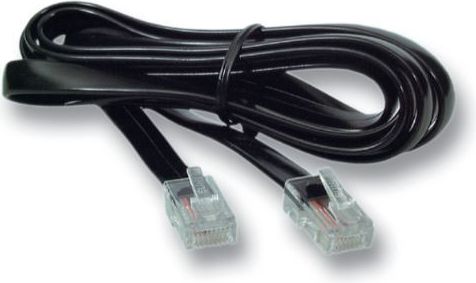 MicroConnect Patchcord RJ12 - RJ45, 2m, czarny (MPK430S)