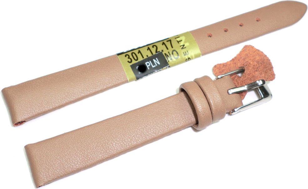 Diloy Skórzany pasek do zegarka 12 mm Diloy 301.12.17