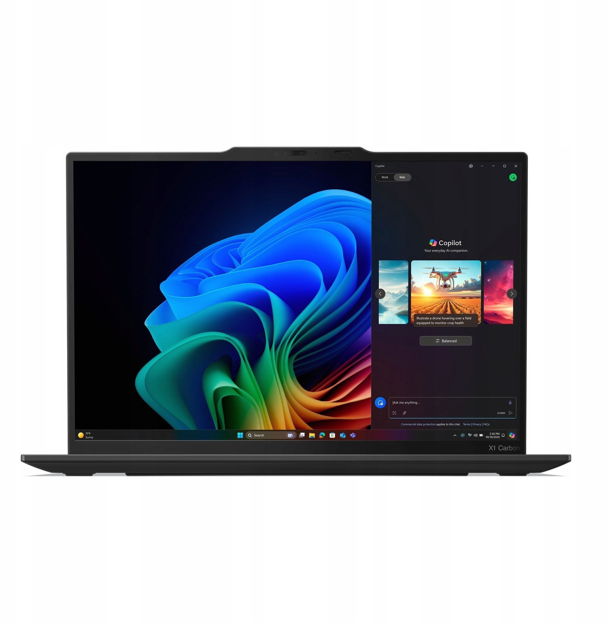 Laptop Lenovo ThinkPad X1 Carbon Gen 13 Ultra 7 258V 32GB 1TB SSD OLED 2,8K 11Prof