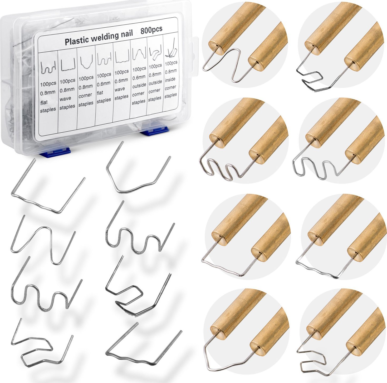 Humberg Zestaw zszywek do spawarki do plastiku 800 szt Humberg