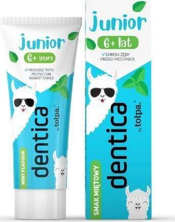 Tołpa dentica by tołpa for kids pasta dla dzieci 6+ o smaku miętowym 50 ml