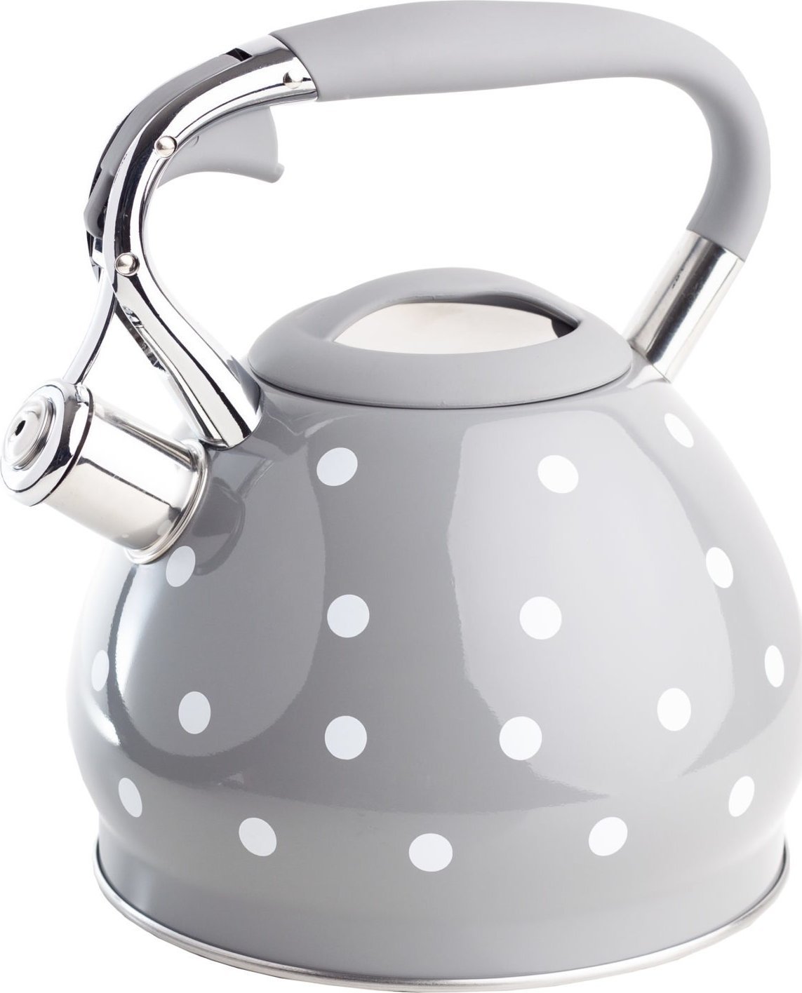 Berretti BERRETTI - Czajnik tradycyjny Cornelia - 3 L - szary - indukcja - gaz - BR-6286