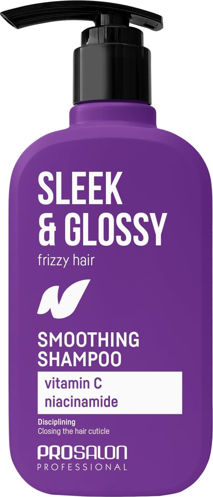 Chantal PROSALON Sleek & Glossy Wygładzający szampon do włosów 375 ml