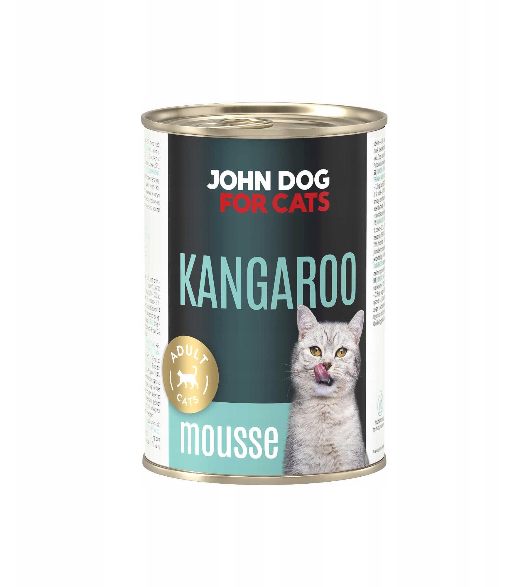 John Dog JD for CATS Dorosły KANGUR MUS KARMA 400g