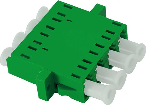 Qoltec Adapter światłowodowy LC/APC quad SingleMode (54137)