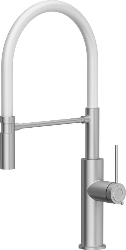 Bateria kuchenna Quadron Gemma Q Line SteelQ stojąca stal szczotkowana z elementami bieli (84818011)