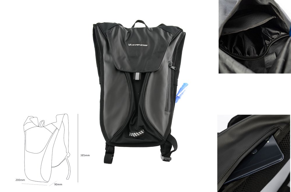 Plecak rowerowy z bukłakiem 2L KANDS 83535