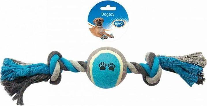 Duvo+ DUVO+ ZABAWKA SZNUR 2 WĘZŁY+PIŁKA 40cm 4705053