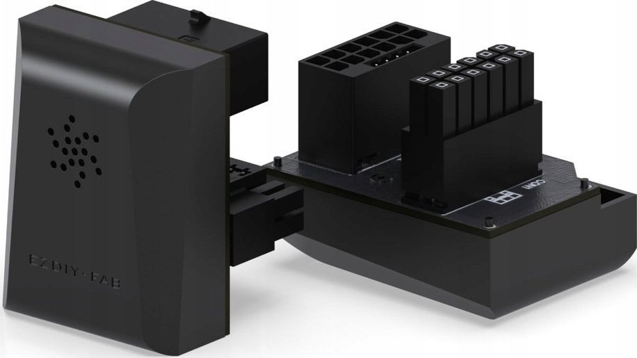 Adapter Wtyczka 12VPWR kątowa złącze 12+4 PIN 180 stopni EZDIY-FAB RVS