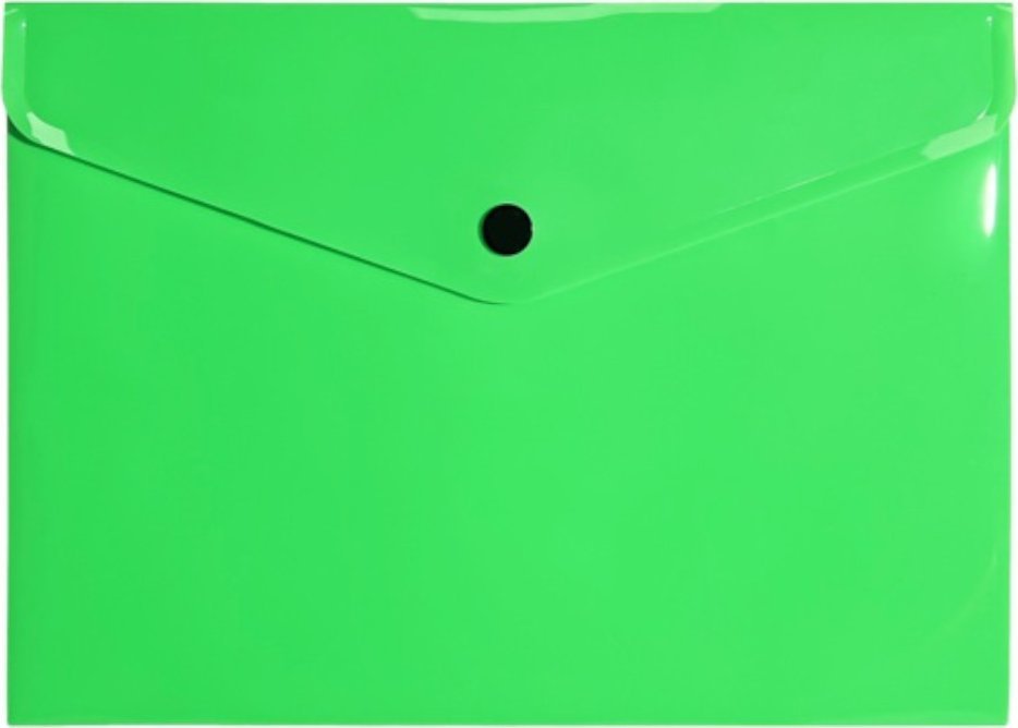 Biurfol Teczka kopertowa koperta na zatrzask A5 PP neon