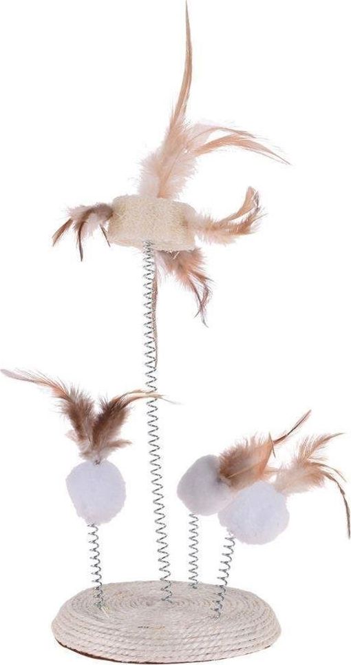 Cats Collection Zabawka DLA KOTA piórka na sprężynach 14x33 cm