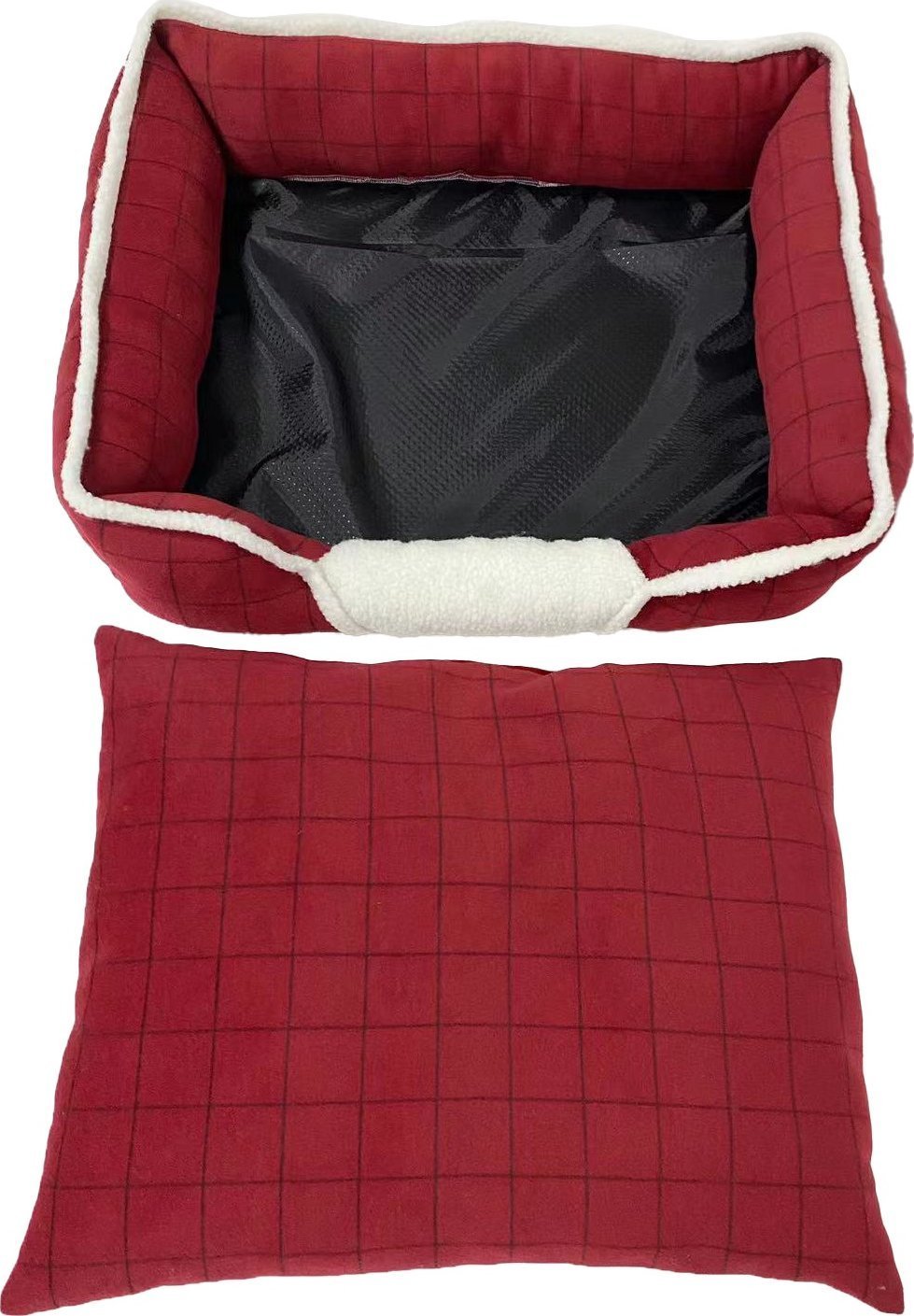 Sourcing PET BED RED 217300 78X64X19CM