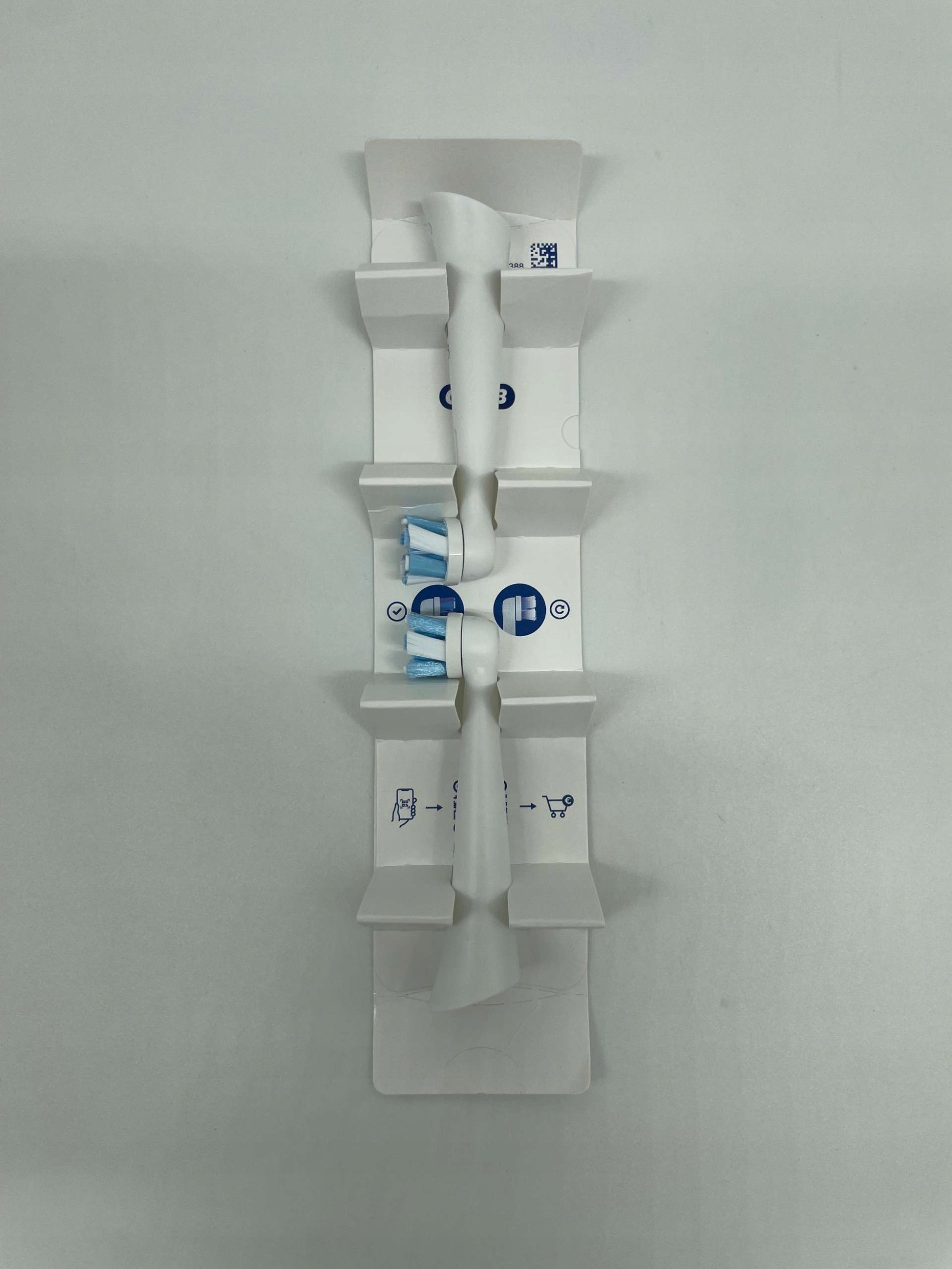 Oral-B Sonic toothbrush head 8700216373333 / iO Ultimative Reinigung Double pack White