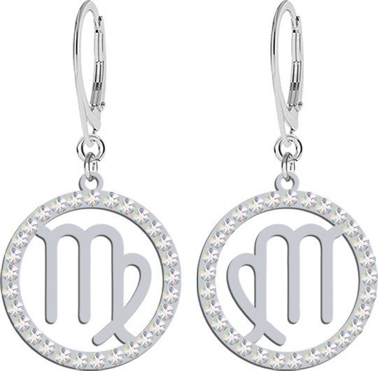 Radziszewska Jewellery Kolczyki Znak Zodiaku Panna srebro925